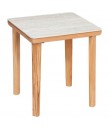 Barlow Tyrie - Monterey 50cm Square Side Table in Two Colour Options